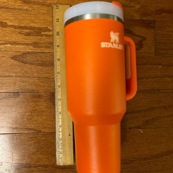 NEW Orange Stanley travel cup 40 oz - Picture 6 of 6